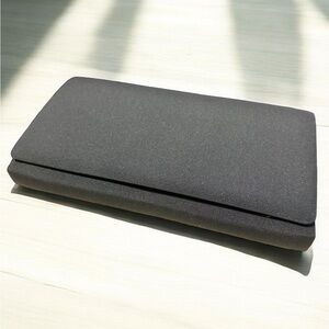 Vintage Black Fabric Simple Evening Clutch Wallet Classic Party Holiday Event